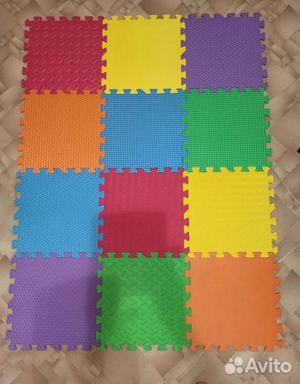 Коврик пазл детский