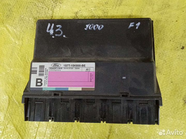 Ford focus 1 блок управления цз