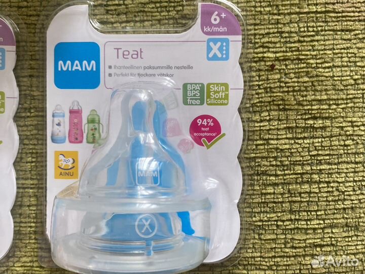 Соска для бутолочки MAM