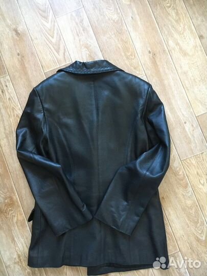 Кожаный пиджак