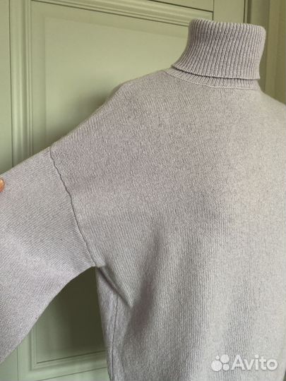 Свитер женский оверсайз zara 42 44 с горлом