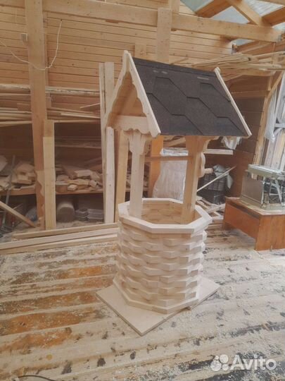 Колодец декоративный