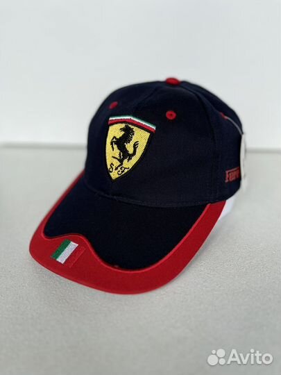 Кепка бейсболка детская Ferrari
