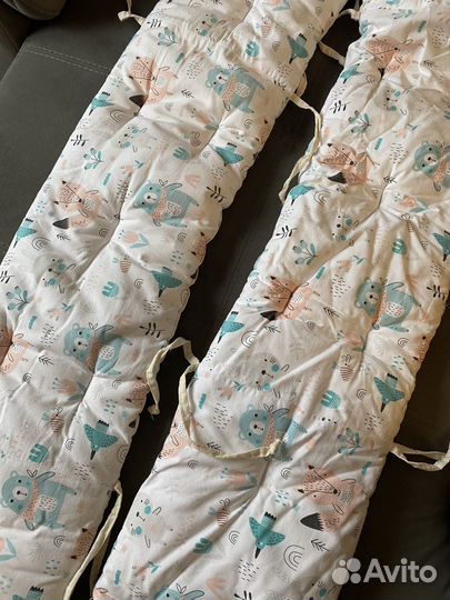 Бортики для детской кроватки