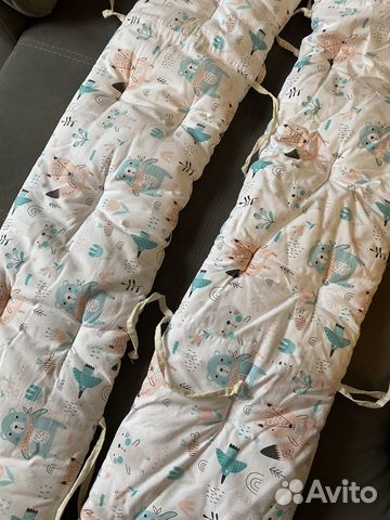 Бортики для детской кроватки