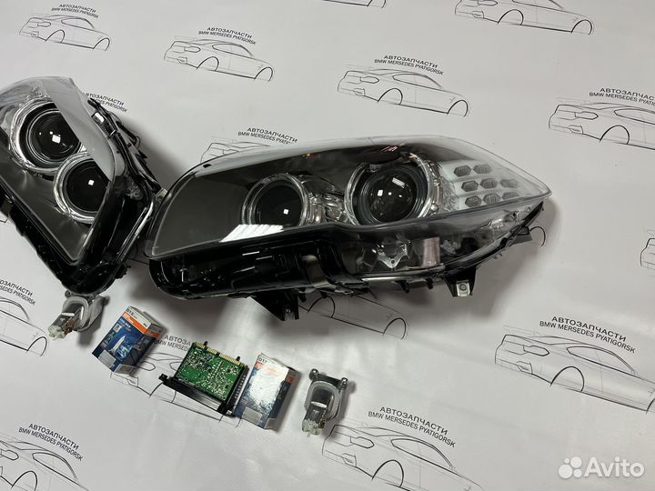 Фары BMW F10 дорестайлинг всборе с блоками