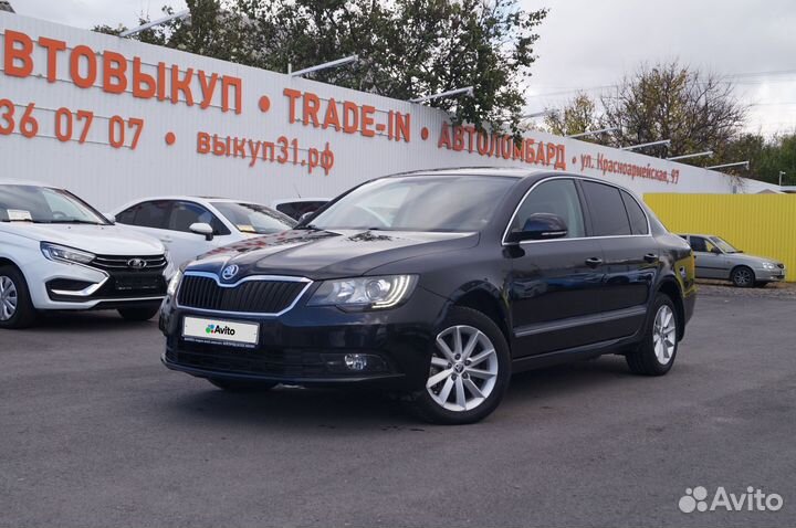 Skoda Superb 1.8 AMT, 2013, 203 000 км