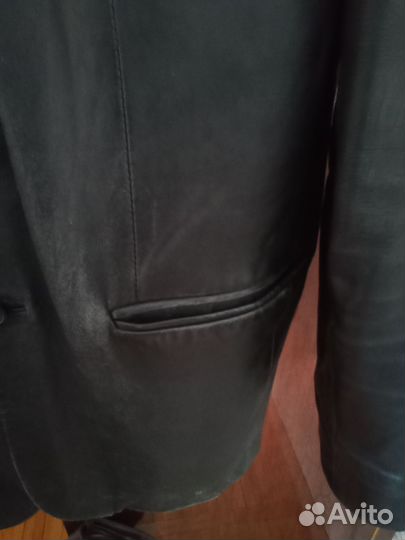 Кожаный пиджак