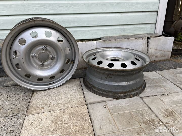 Диски штампованные r15 4x100