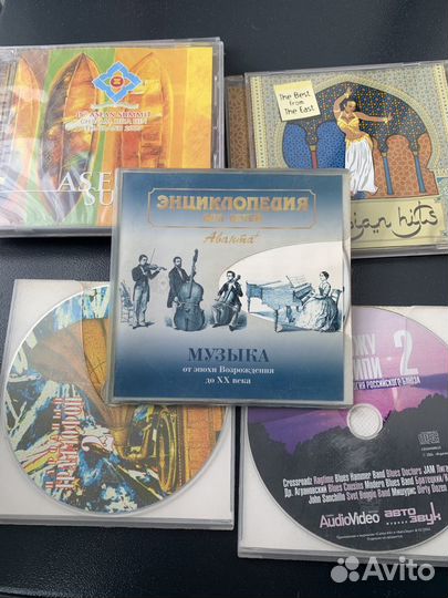 Cd диски с различной музыкой