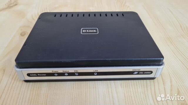 Adsl-модем D-Link adsl router (DSL-2500U)