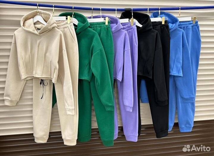 Флисовый костюм женский