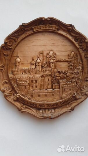 Тарелка декоративная настенная Англия