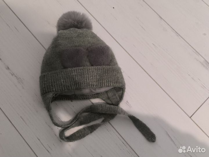 Шапка детская зимняя на 1-2 года