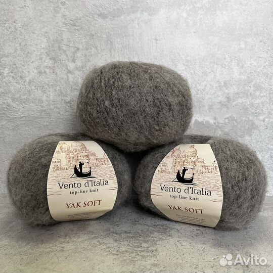 Пряжа vento d'italia Yak Soft