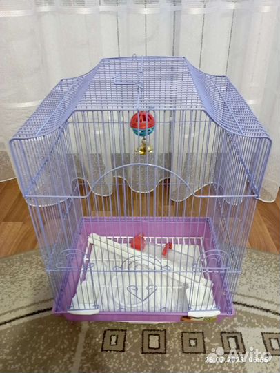 Клетка для волнистого попугая