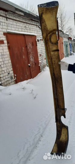 Губа TRD бампера заднего на Will VS