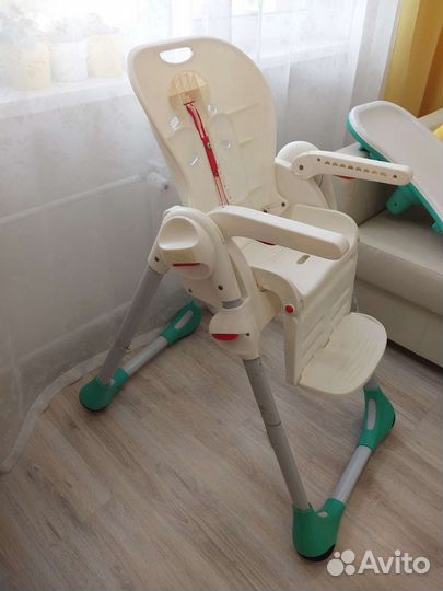 Стульчик для кормления chicco polly