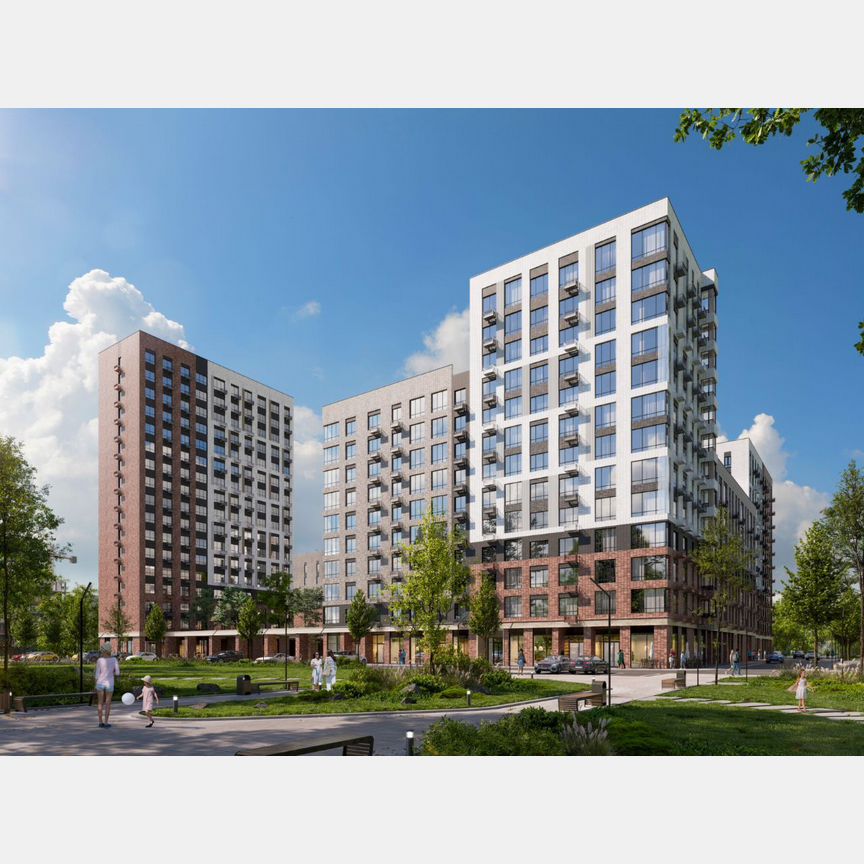 3-к. квартира, 74,9 м², 15/17 эт.