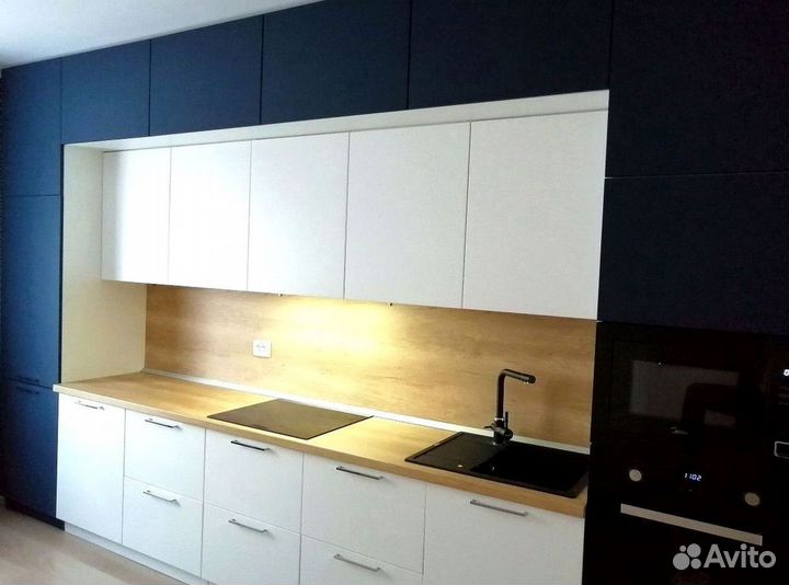 Современная кухня на заказ мдф фасады