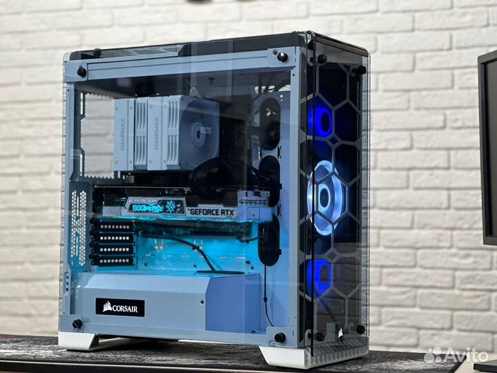 Пк Для Кибер Спорта Ryzen 7 7800X3D+RX 7700XT+32GB