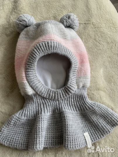 Зимняя шапка шлем Журавлик 48 50р