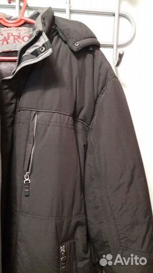 Пуховик мужской чёрный