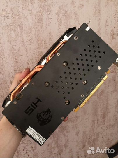 Видеокарта HIS RX 580 4GB