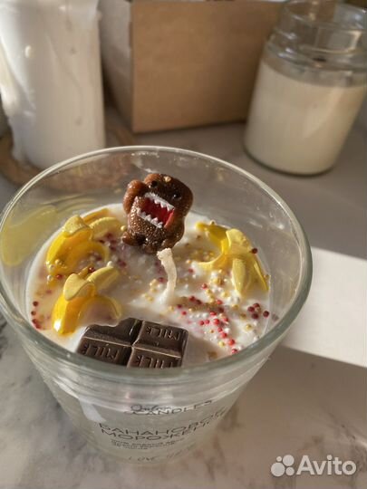 Свеча в стакане