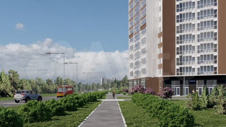 3-к. квартира, 89,2 м², 11/17 эт.