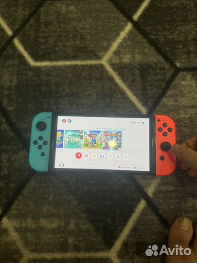 Nintendo switch oled с играми