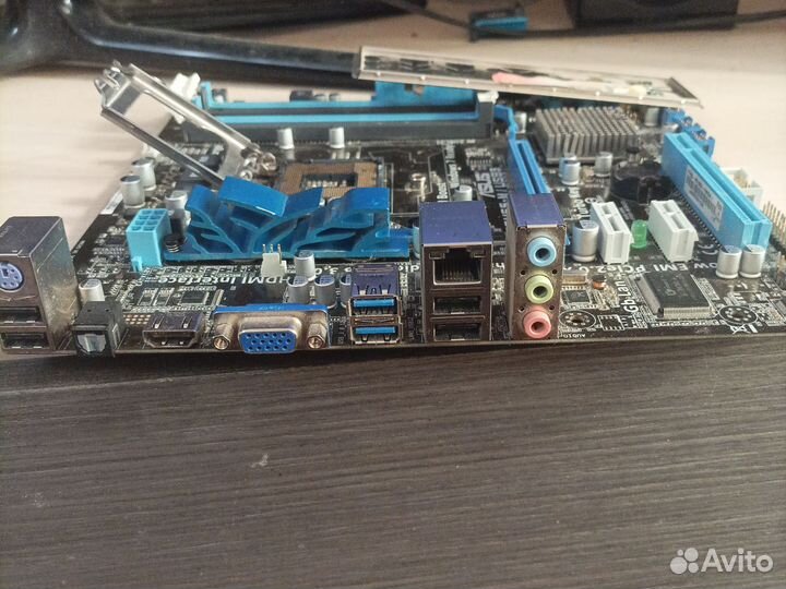 Материнская плата сокет 1155 p7h55-m