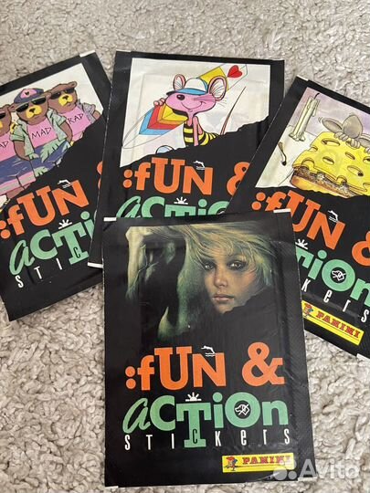 Panini Fun&action блок наклеек