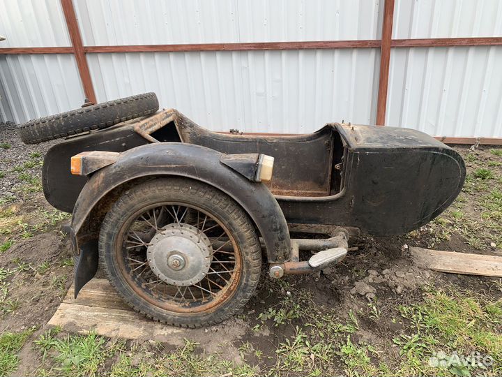 Боковой прицеп (люлька) на мотоцикл днепр