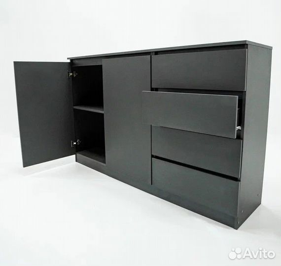 Комод Охта 1600,1 Графит