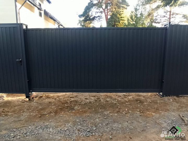 Заборы из профлиста / заборы из профнастила под кл