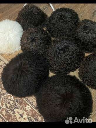 Папахи козий мех