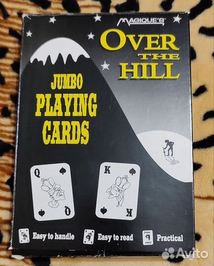 Игральные карты крупные 2 набора