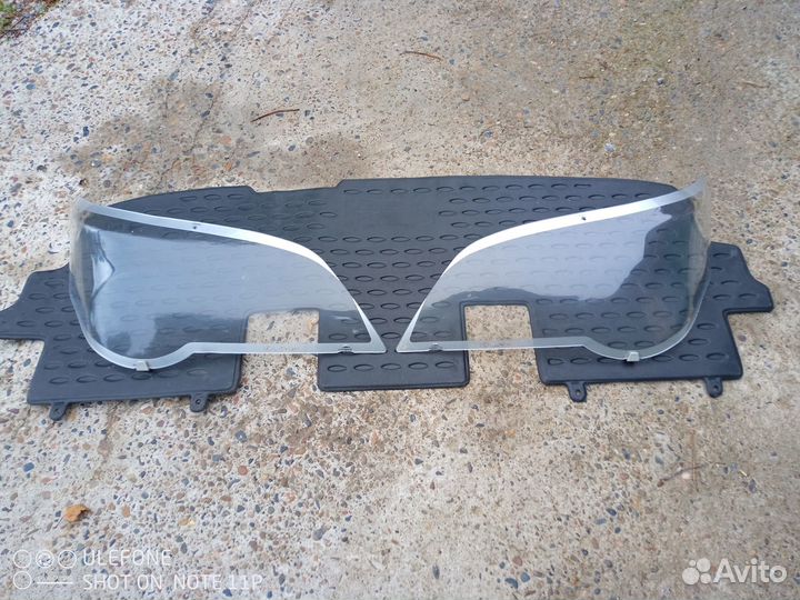 Стёкла защитные фар Lexus GX460 (2009-2013 дорест)