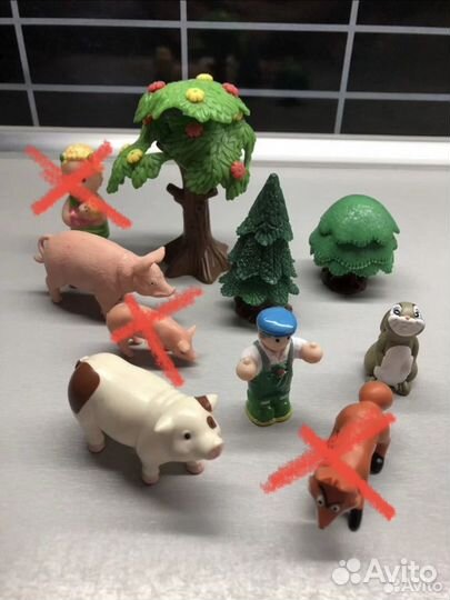 Игрушки ферма животные