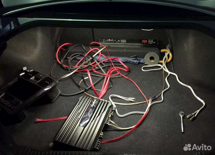 Установка автозвука