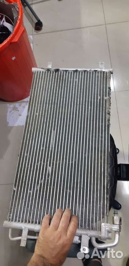 Радиатор кондиционера Приора Halla