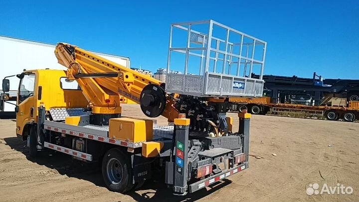 Автовышка isuzu 28 метров без кабины