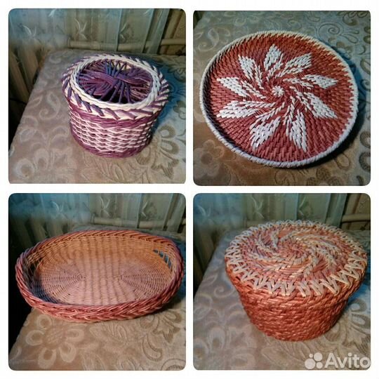 Плетеные изделия ручной работы на подарки