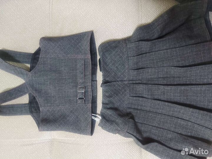 Школьный костюм тройка для девочки