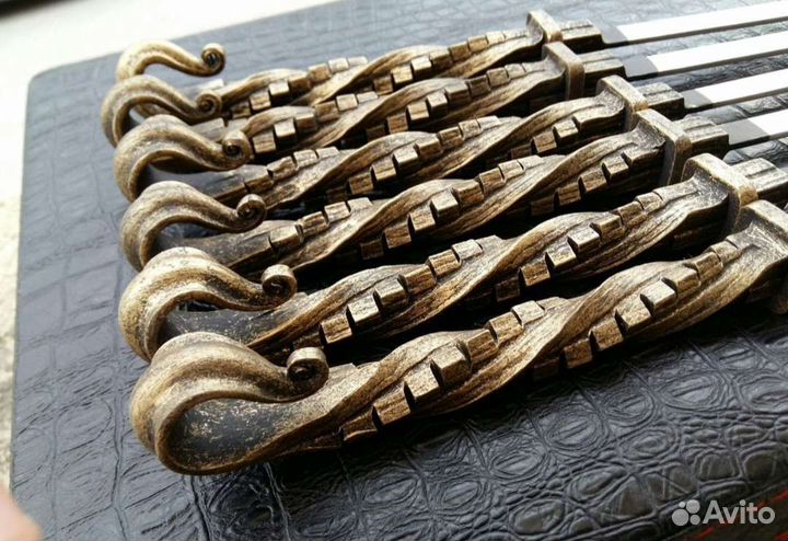 Кованные шампура ручной работы