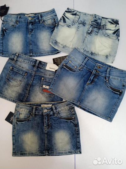 Юбка джинсовая