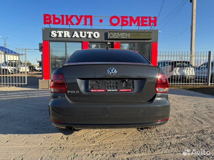 Volkswagen Polo 1.6 МТ, 2017, 136 000 км