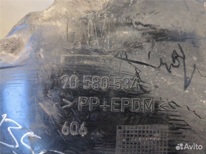 Защита арок (подкрылок) Opel Zafira A, 1999