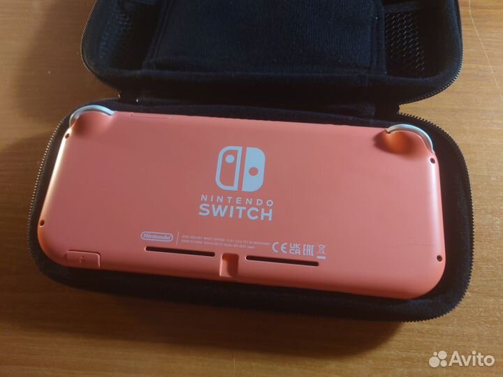 Nintendo switch lite розовая не прошита